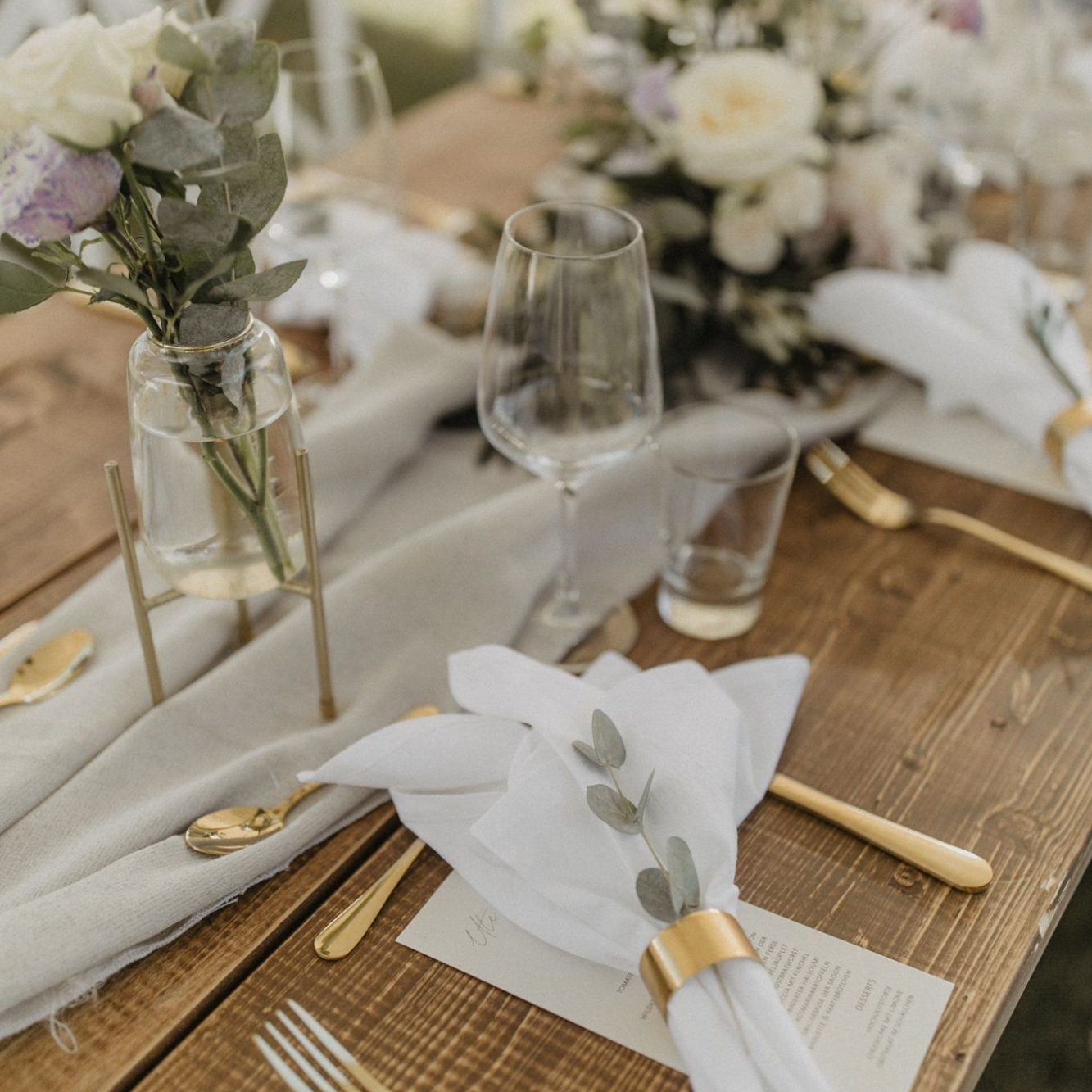 Boho Wedding Glamour Dekoration